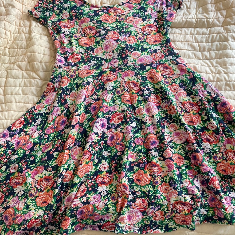Floral skater sundress XL